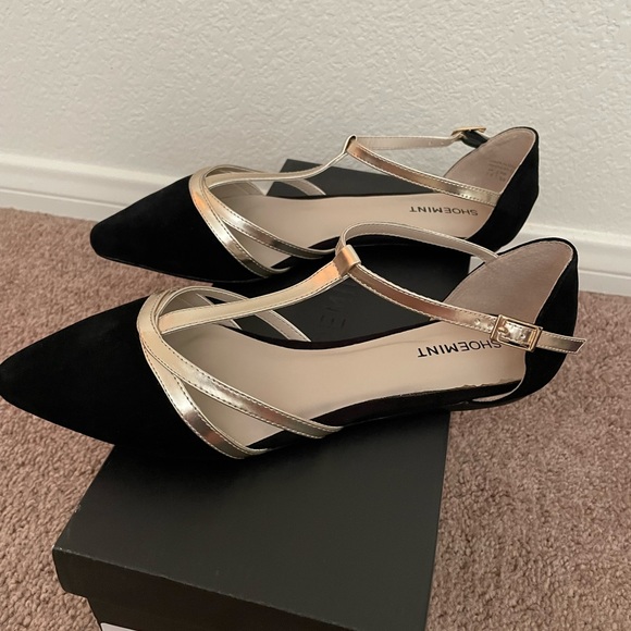 Shoemint black and gold 7.5 - Picture 3 of 3
